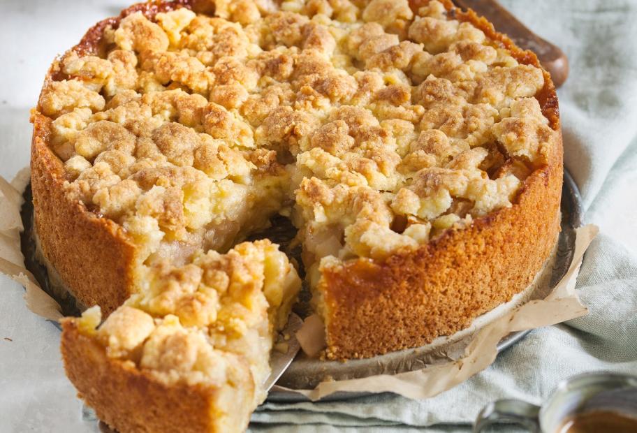 Apfel-Birnen-Kuchen mit Streuseln | Simply-Cookit