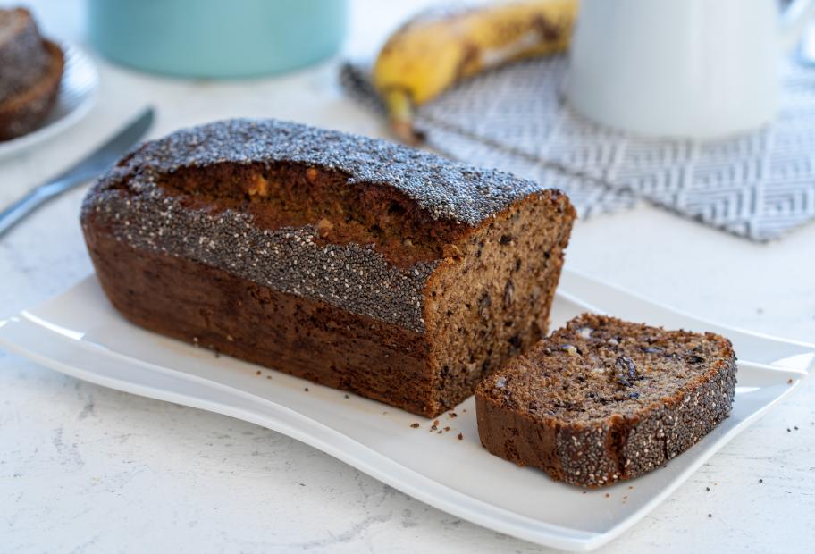 Bananenbrot mit Chiasamen | Simply-Cookit