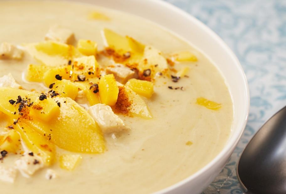 Geflügelcremesuppe auf indische Art | Simply-Cookit