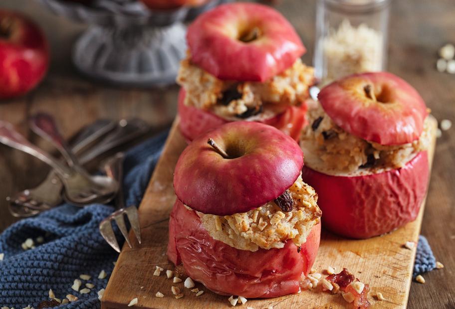 Gefüllter Bratapfel mit Grieß | Simply-Cookit