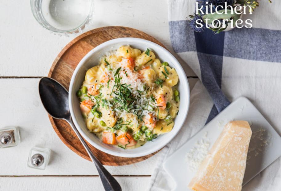 Gnocchi mit Karotten und Erbsen | Simply-Cookit