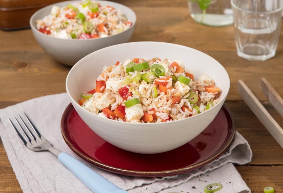 Griechischer Dinkel-Reis-Salat | Simply-Cookit