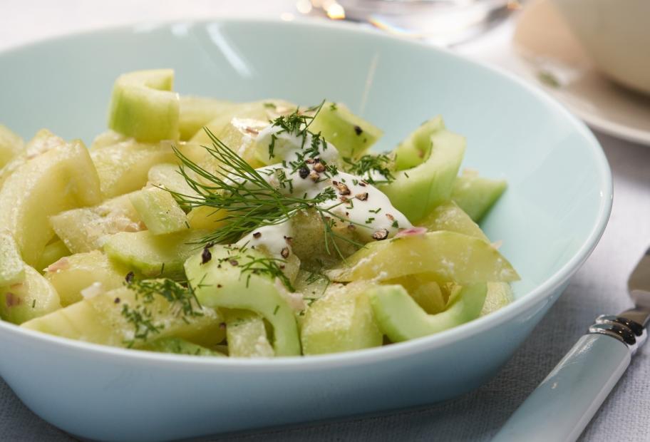 Gurken-Dill-Gemüse mit Crème fraîche | Simply-Cookit