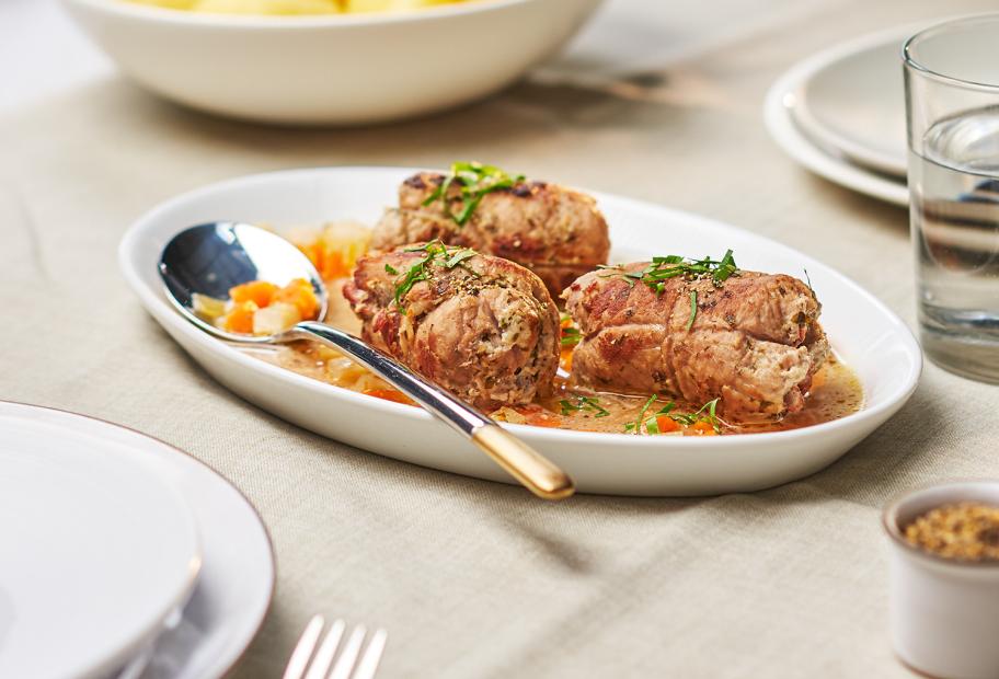 Kalbsrouladen mit Gorgonzolacreme gefüllt | Simply-Cookit