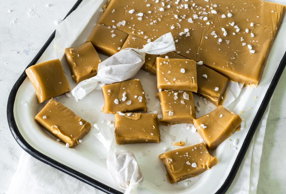 Karamell-Fudge mit Meersalz | Simply-Cookit