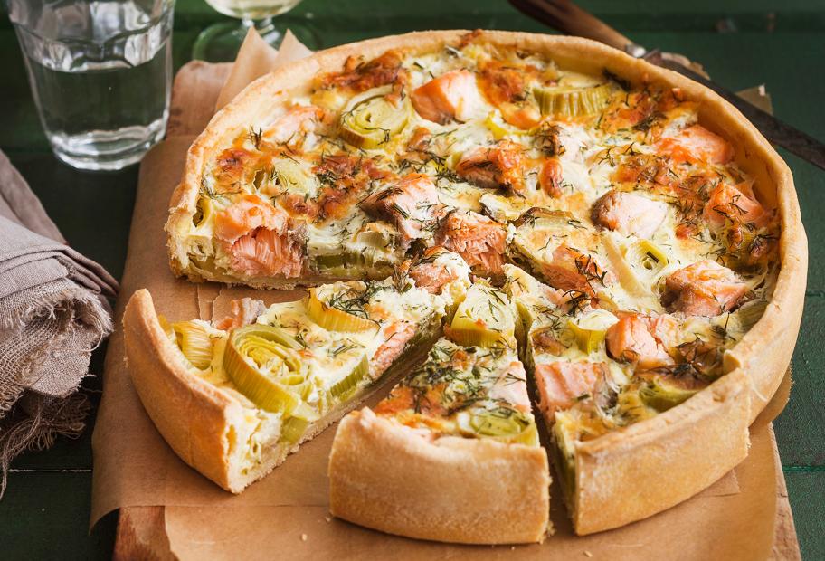 Lachs Quiche | Simply-Cookit Lachs Quiche | Simply-Cookit