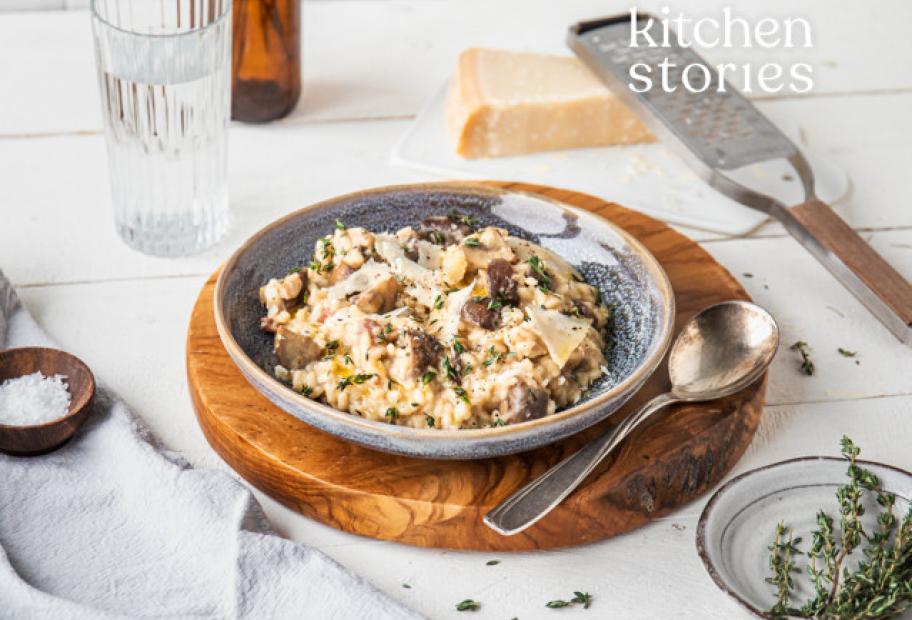 Risotto mit Salsiccia und Pilzen | Simply-Cookit