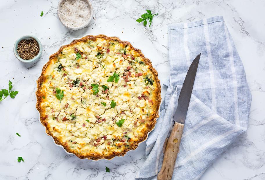 Spinat-Speck-Quiche | Simply-Cookit
