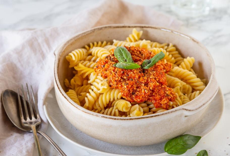 Vegetarische Bolognese mit Tofu ohne Linsen SimplyCookit