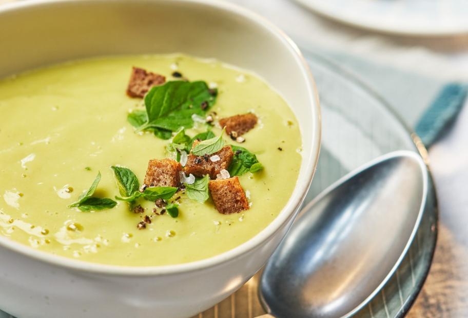 Kartoffel-Zucchini-Suppe ohne Sahne | Simply-Cookit