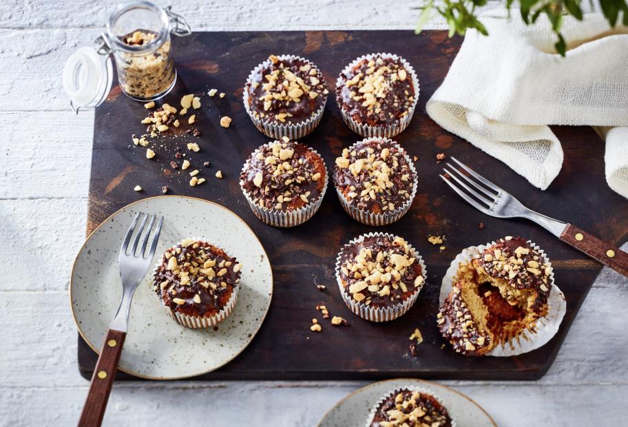 Schoko-Erdnuss-Protein-Muffins | Simply-Cookit
