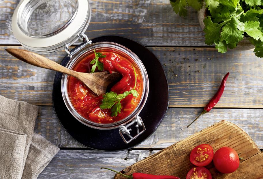 Selbstgemachte Kirschtomaten-Salsa | Simply-Cookit