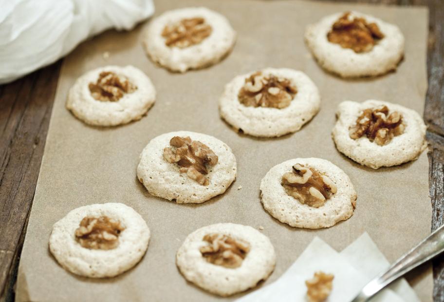 Makronen mit Walnuss | Simply-Cookit Makronen mit Walnuss | Simply-Cookit
