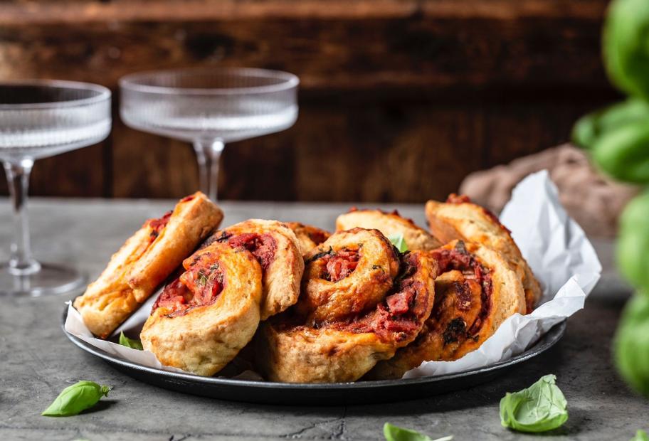Pizza-Brötchen Tomate-Mozzarella | Simply-Cookit