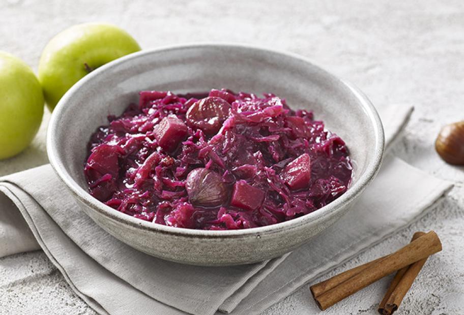 Rotkraut mit Apfel und Maroni | Simply-Cookit