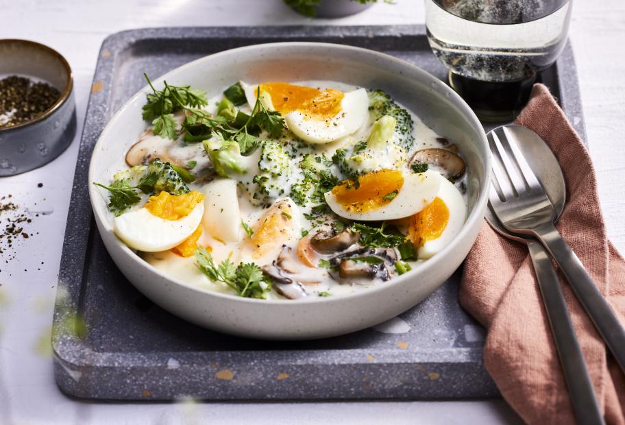 Eierragout mit Kerbel-Béchamel | Simply-Cookit