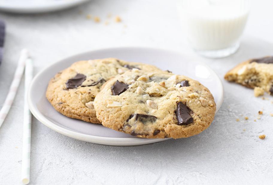 Amerikanische Mandel-Schoko-Cookies | Simply-Cookit