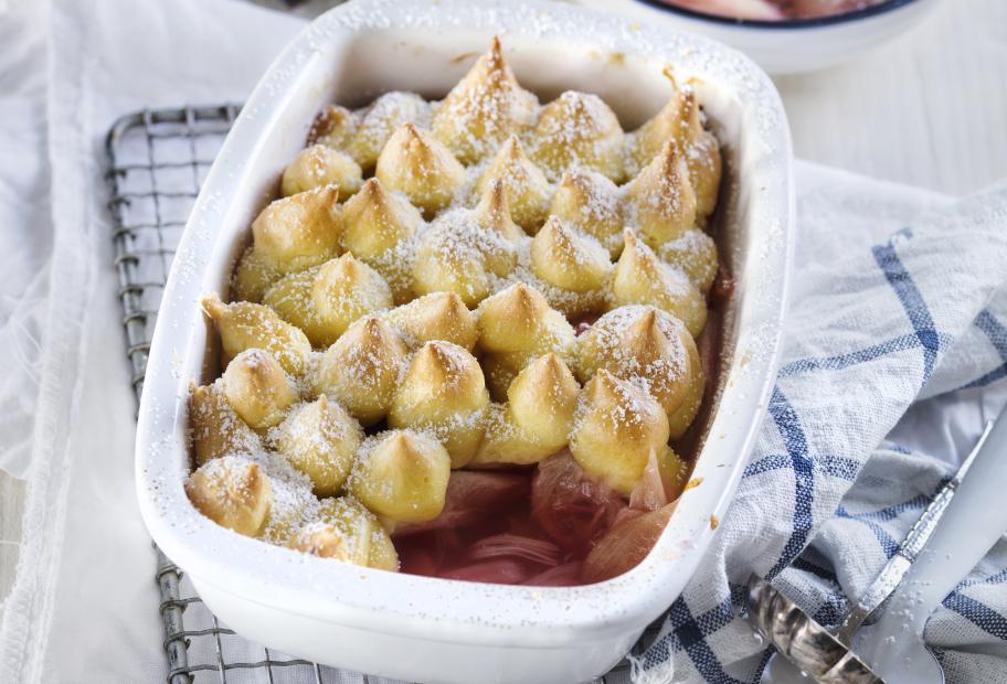 Rhabarberauflauf mit Teigdeckel | Simply-Cookit