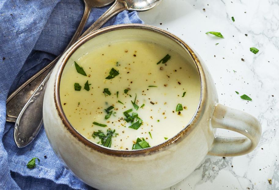 Spargelcremesuppe aus Spargelresten | Simply Cookit