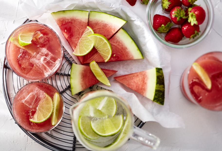 Wassermelonen-Erdbeer-Limonade | Simply-Cookit