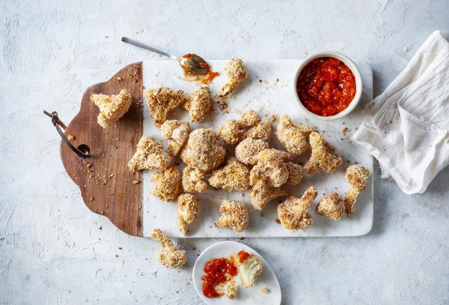 Blumenkohl-Nuggets mit Süß-Sauer-Dip | Simply-Cookit