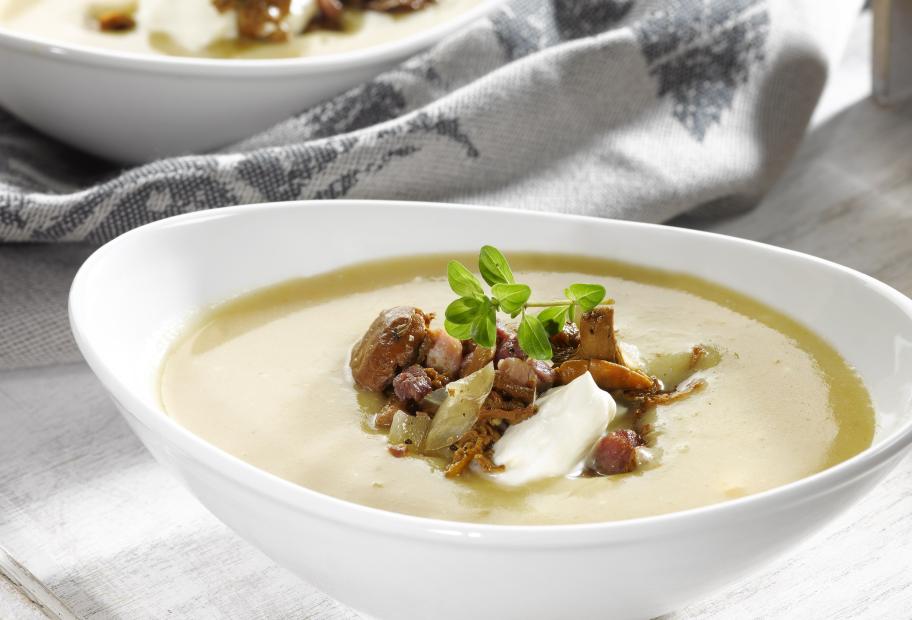 Kartoffelsuppe mit Pfifferlingen | Simply-Cookit