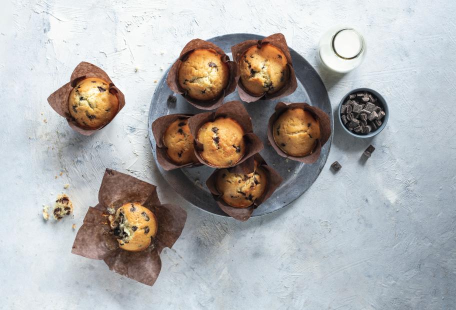 Joghurtmuffins mit Schokostückchen| Simply-Cookit