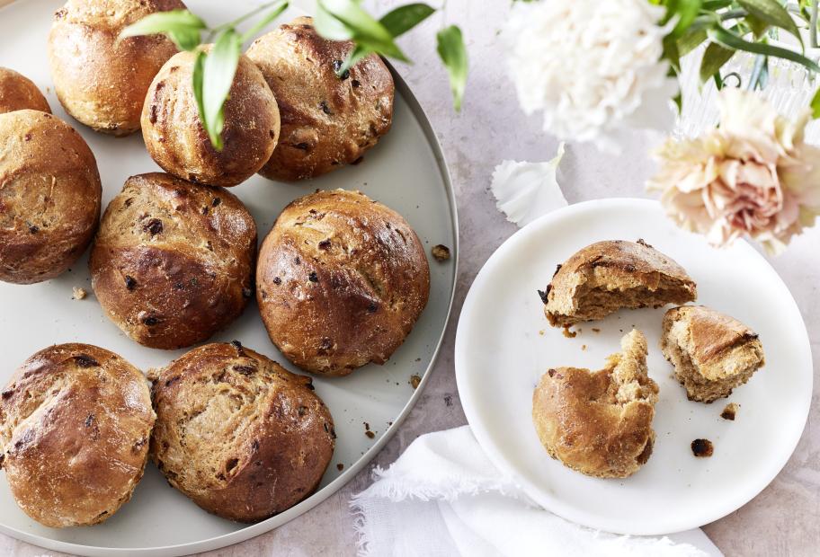 Vollkorn-Rosinenbrötchen | Simply-Cookit