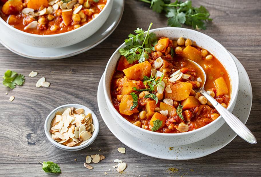 Veganer Kichererbsen-Eintopf mit Kürbis | Simply-Cookit