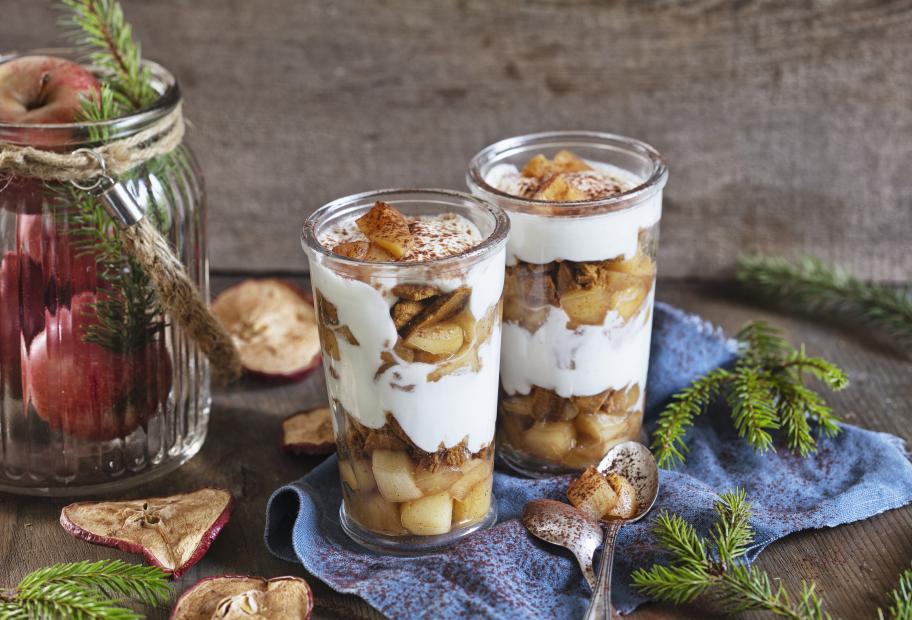 Einfaches Bratapfel-Tiramisu im Glas | Simply-Cookit