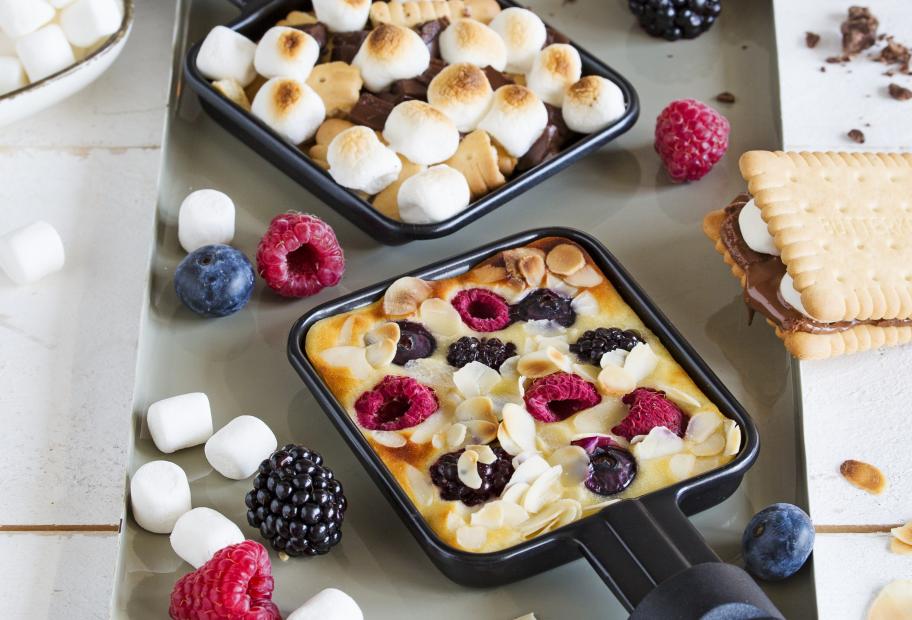 Cheesecake Rezept für RaclettePfännchen SimplyCookit