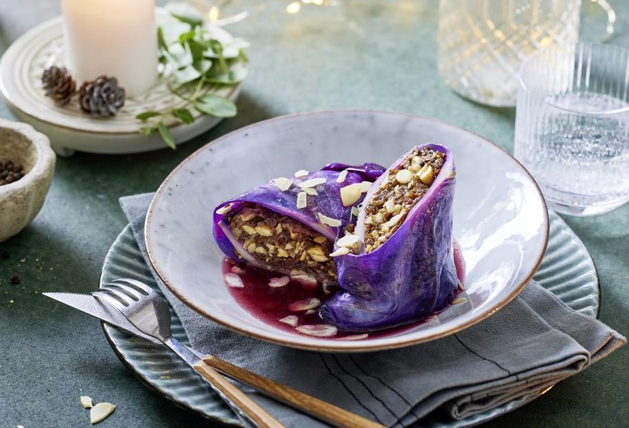 Vegane Rouladen aus Rotkohl | Simply-Cookit