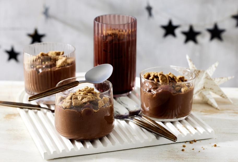Veganer Schoko-Kirsch-Pudding | Simply-Cookit