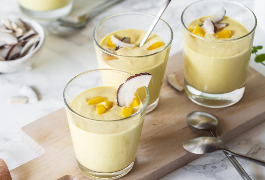 Mango-Kokos-Mousse Dessert | Simply-Cookit