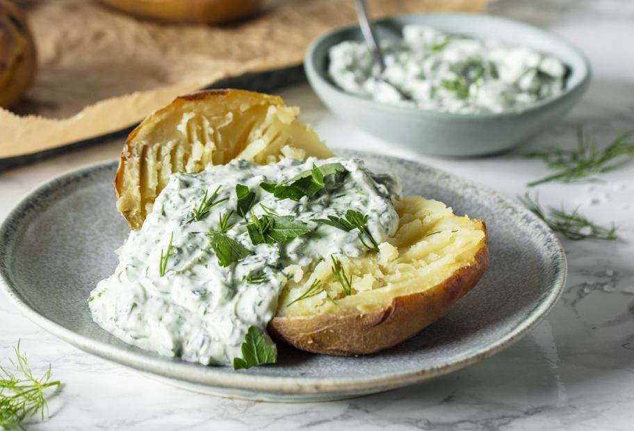 Ofenkartoffel mit Quark | Simply-Cookit