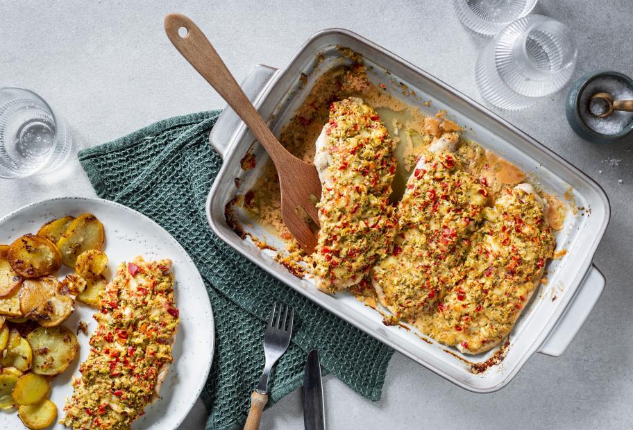 Putenschnitzel überbacken| Simply-Cookit