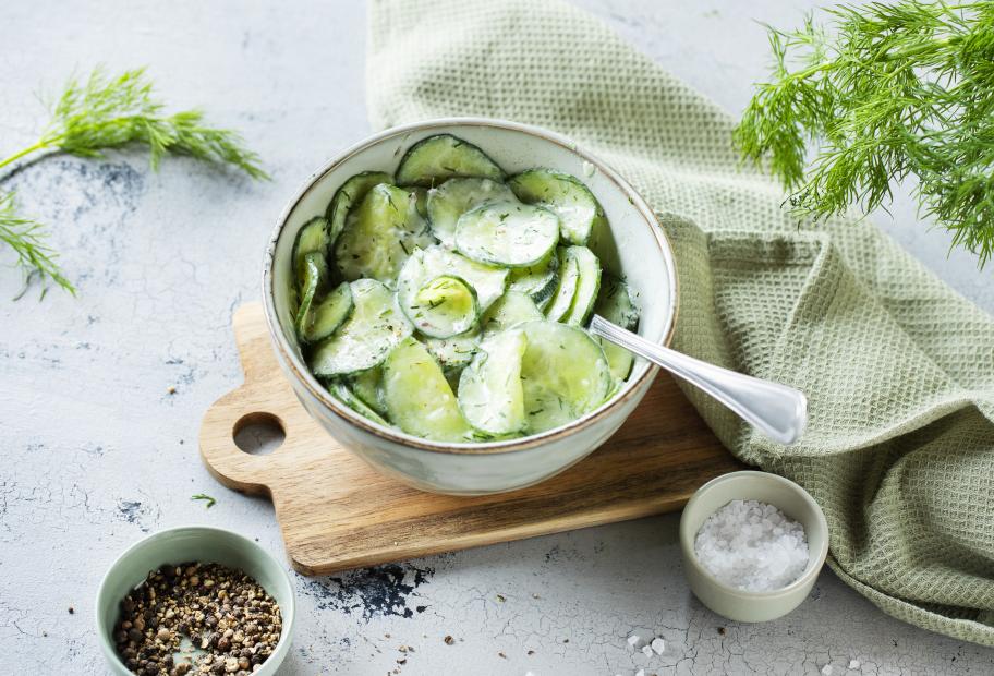 Gurkensalat mit Joghurt | Simply-Cookit