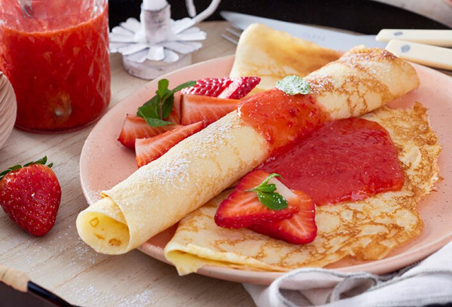 Quark-Pfannkuchen mit Marmelade | Simply-Cookit