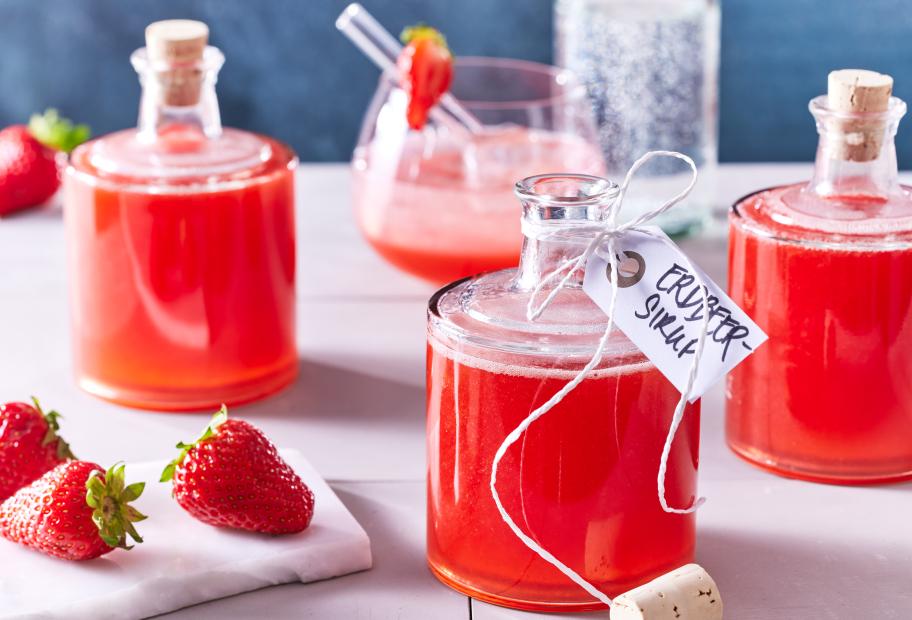 Erdbeer Sirup selber machen | Simply-Cookit