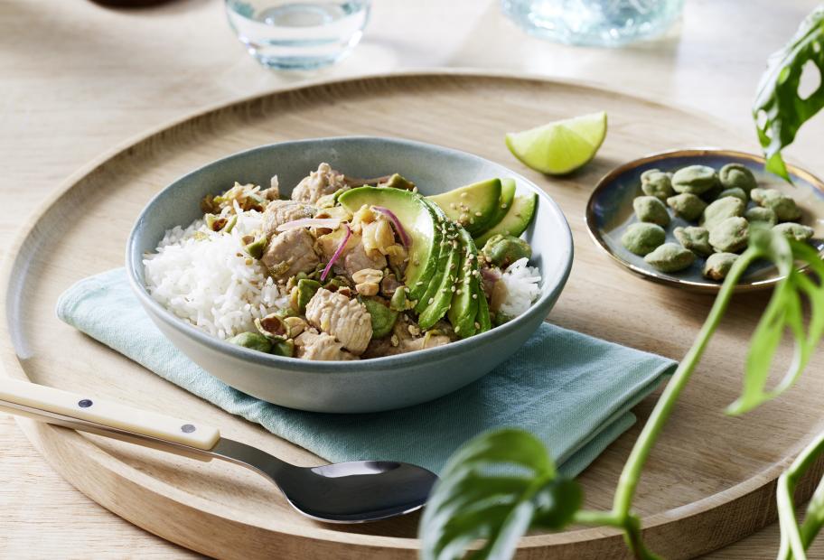 Poké Bowl mit Pute und Ananas | Simply-Cookit