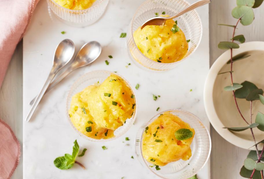 Pfirsich Sorbet | Simply-Cookit