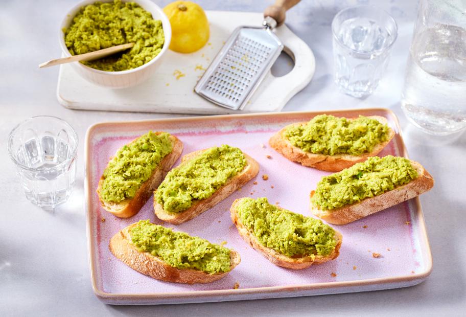 Erbsen Toast | Simply-Cookit