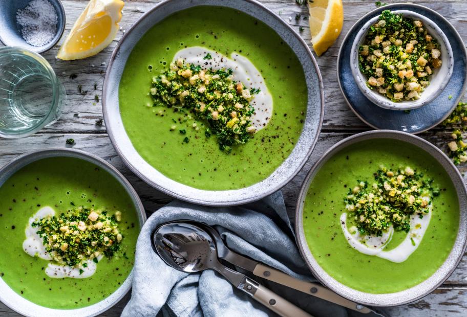 Schnelle Erbsencremesuppe | Simply-Cookit