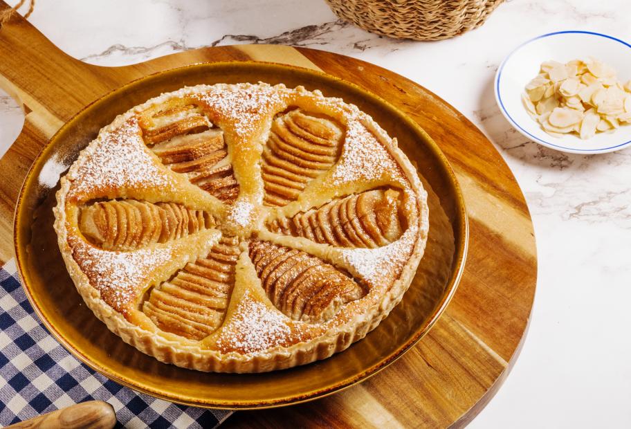 Creme Torte mit Birne | Simply-Cookit