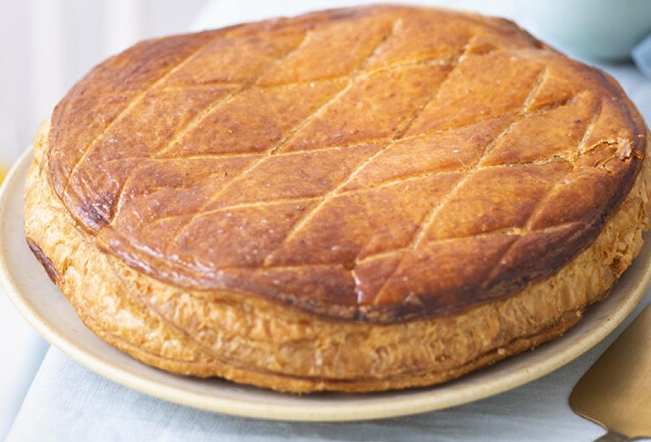 Zitroniger Dreikönigskuchen (Galette des rois) | Simply-Cookit