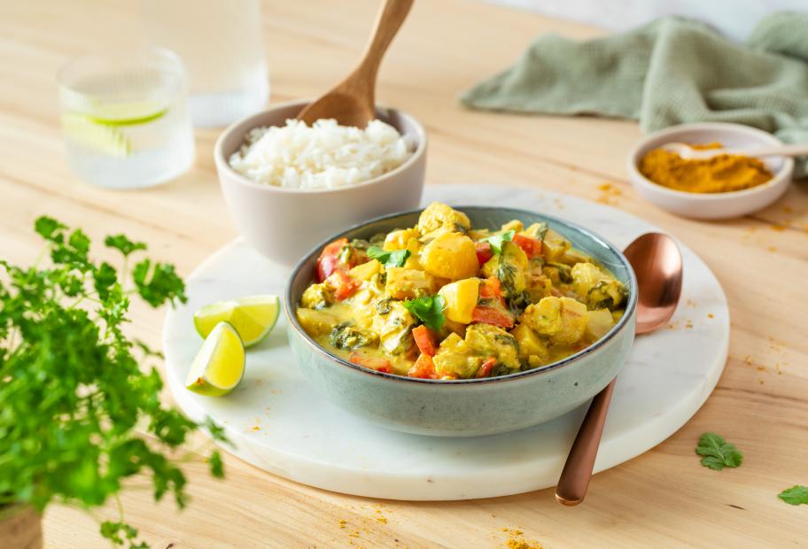 Mango Curry mit Hähnchen | Simply Cookit