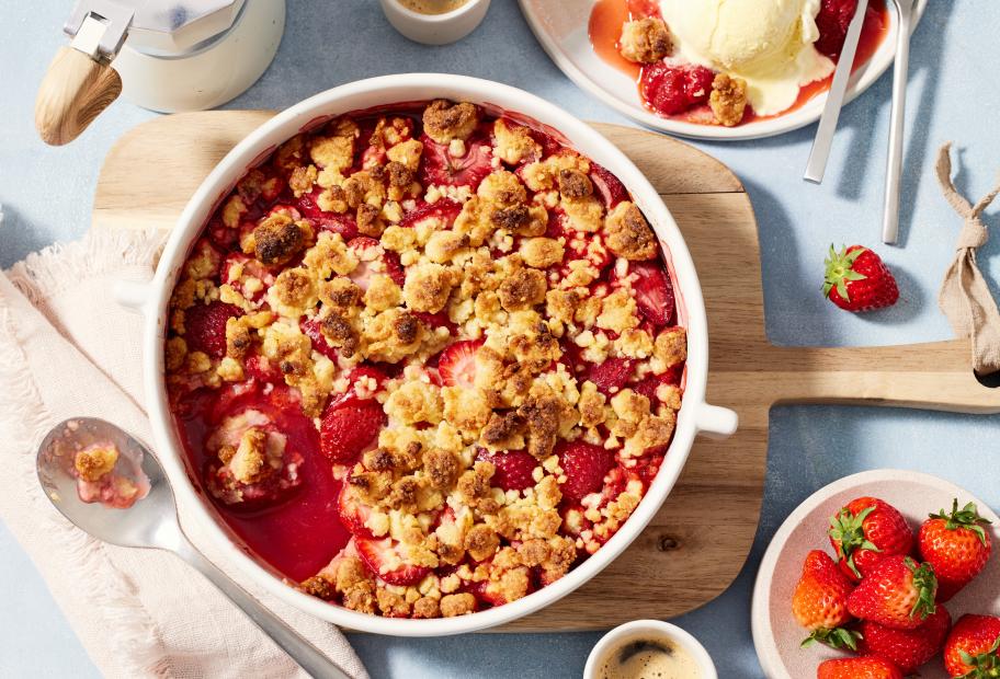 Erdbeer Crumble | Simply Cookit Erdbeer Crumble | Simply Cookit