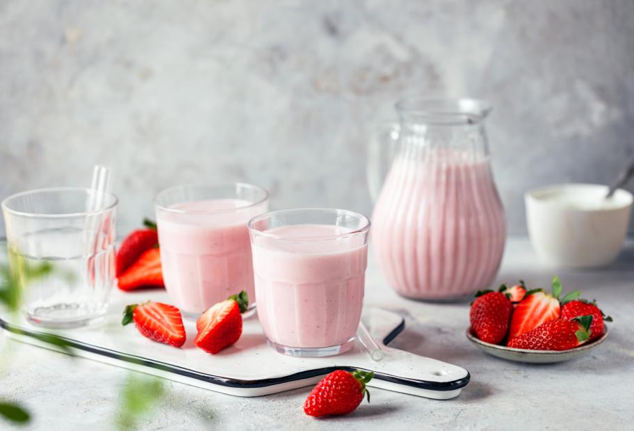 Erdbeer Lassi | Simply Cookit