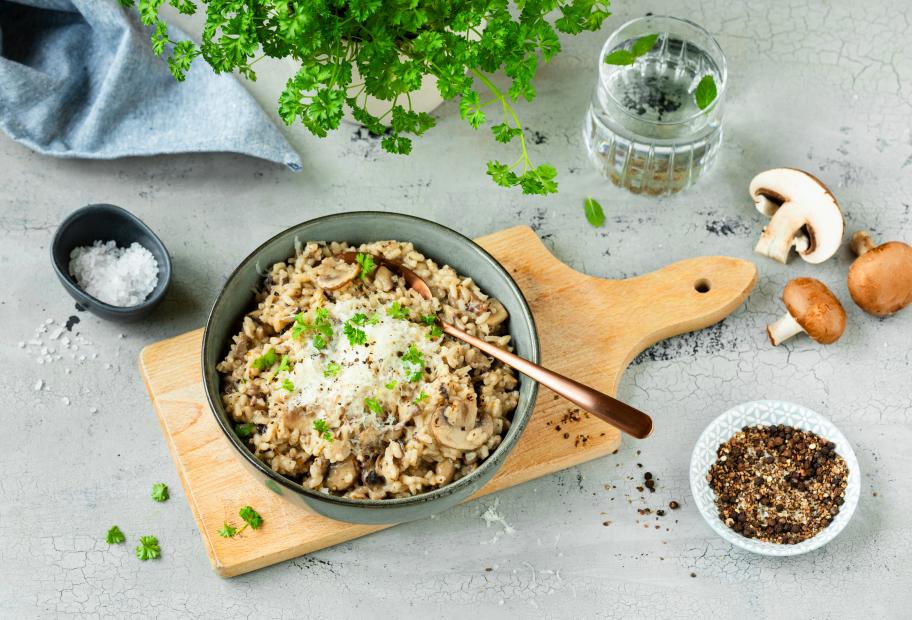Einfaches Pilzrisotto | Simply Cookit