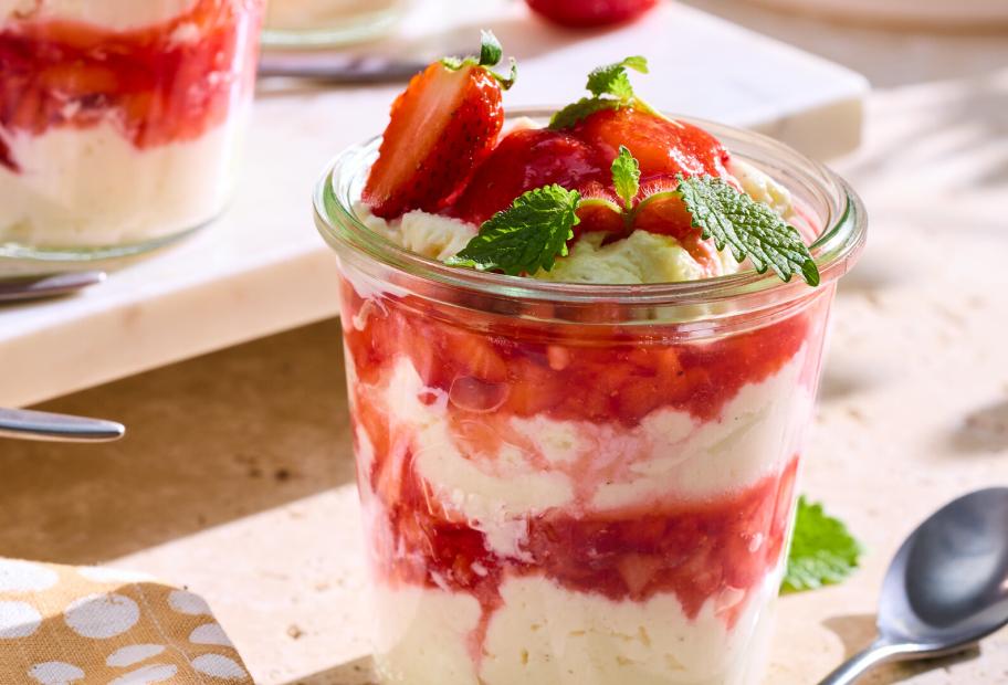 Erdbeeren mit Mascarpone-Creme | Simply Cookit Erdbeeren mit Mascarpone-Creme | Simply Cookit